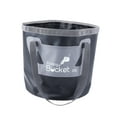 thumbnail image 2 of Cubo plegable de 5 galones para agua, ideal para viajes y camping. Negro, 2 of 9