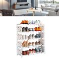 thumbnail image 4 of Shoe Rack, 5 Tiers Sturdy Metal Pipes Shoe Organizer  for Doorway, 4 of 7