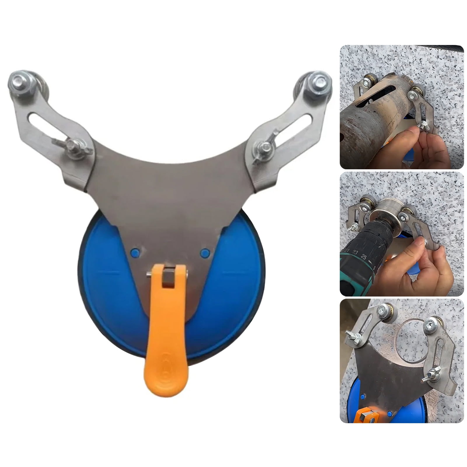 Ceramic Tiles Glass Locator Opening Positioning Guide Drill Bit Guide Hole Clamping Ranges Construction Tool