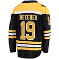 thumbnail image 3 of Men's Fanatics John Beecher Black Boston Bruins Home Premier Breakaway Player Jersey, 3 of 3