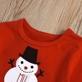 thumbnail image 5 of AURIGATE Baby Girl Clothes Skirt Toddler Baby Girls Christmas Snowman Tulle Princess Bubble Skirt Dress Outfits, 5 of 5