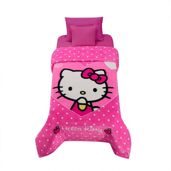 Cobertor Providencia Serenity Hello Kitty de 150x200 cm Fucsia