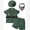 Green, variant on Baby Boys 1st Safari Birthday Photoshoot Outfit Infant Jungle Animals Zoo Keeper Shirt Top Shorts Set 12-18 Months Khaki