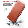 thumbnail image 4 of Vultic Leather Wallet Samsung Galaxy Note 10 Plus Case, Folio Flip Kickstand TPU [Magnetic Closure] Shockproof Multiple, 4 of 5