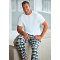 thumbnail image 6 of KingSize Men's Big & Tall Flannel Plaid Pajama Pants, 6 of 6