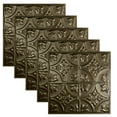 thumbnail image 1 of Great Lakes Tin Jamestown Argento 2ft x 2ft Lay In Ceiling Tiles (5 Pack), 1 of 6