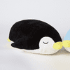 "Scooshin Cute Ultra Soft 17"" Penguin Plush Stuffed Animal, Pillow Cushion -  Black"