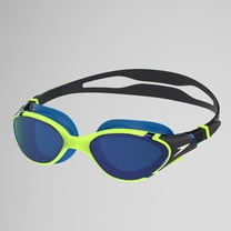Speedo Biofuse 2.0 Mirrored Goggles, Green/Blue