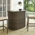 thumbnail image 2 of Crosley Bradenton Wicker Patio Bar in Brown, 2 of 8