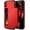 Metallic Red, variant on iPhone X Case, iPhone 10 Case,Hybrid iPhone X Wallet Case Card Holder Shell Heavy Duty Protection Shockproof Anti Scratch Soft Rubber Bumper Cover Case for iPhone X 5.8 inch Black