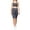 Charcoal, variant on "Juniors Workout Cami Sports Fitness Cross Back Bra with No Pad (Light Khaki, S)"