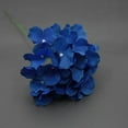 thumbnail image 2 of LGCASL Pcs 6 Inch Silk Hydrangea Heads Artificial Decoration Flowers Garden Floral Décor Purple, 1*Artificial Flower Blue, 2 of 5