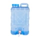 thumbnail image 1 of Contenedor de agua para camping con grifo, gran depósito de agua portátil, garrafa para beber, cubo para agua al aire libre, fabricado en 28 litros, 1 of 9