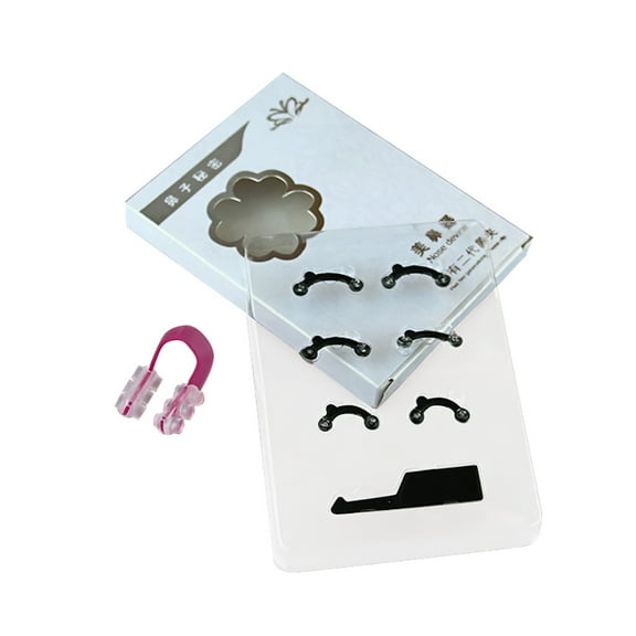 Safeglitz Nose Shaper Nose up Lifting Shaping Clip Set Shaper Beauty tool 3 Size Nose Lifter White