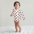 thumbnail image 4 of Cotton Baby Onsies, Funny Snail Print White Unisex Newborn Baby Long Sleeve Bodysuit Infant Outfit Toddler Baby Boy Clothes for Boys Girls, 4 of 7