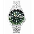 thumbnail image 1 of Seiko 5 Sports SKX GMT Acier Inoxydable Cadran Vert Automatique SSK035K1 100 m Montre pour Homme, 1 of 4