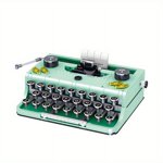 PENGXIANG Compatible Major Blocks Building Toys Retro Typewriter Puzzle Assembling Building Blocks Toys For Boys And Girls Birthday Gifts