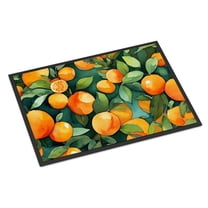 Carolines Treasures DAC1637JMAT 24 x 36 in. Unisex Florida Orange Blossom in Watercolor Indoor or Outdoor Mat