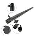 thumbnail image 3 of Uxcell 180 Degree Spray Dripper Micro Emitter Irrigation Watering System Plastic Black 5 Pcs, 3 of 3