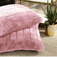 thumbnail image 3 of Home Soft Things Super Soft Decorative Pillow Covers, Set of 2, Rose Smoke, 26" x 26", 3 of 3