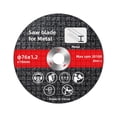 thumbnail image 2 of Discos Corte Metal Cuchillas 76 Mm Amoladora Angular Molienda Circular (1 Pieza), 2 of 8