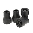 thumbnail image 1 of Bunblic 3-6pack 4 Pieces Walking Stick Ferrule Rubber Crutch Tips Bottom End Protector 5 Pcs, 1 of 8