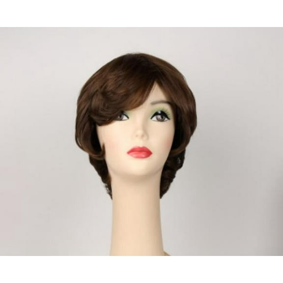 European Human Hair Freeda Wig Light Brown Linda Size S