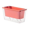 thumbnail image 1 of Almencla Self Watering Pots Double Layers Gifts Plant Container Vegetables Flower Pot Orange, 1 of 8