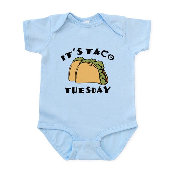 CafePress - It's Taco Tuesday Infant Bodysuit - Baby Light Bodysuit, Size Newborn - 24 Months