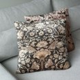 thumbnail image 5 of STP GOODS Throw Pillow 18x18" (45x45 cm) Baroque Leaf Velvet Decorative Pillow, 5 of 12