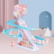 thumbnail image 2 of Electric Pig Climbing Stairs Slide Set Nios Juguete LED Música Luces 9 Cerdos Sunnimix Cerdo subir escaleras, 2 of 7