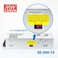 thumbnail image 4 of Mean Well SE-450-15 Power Supply 450W 15V, 4 of 5