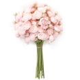 thumbnail image 1 of Flor artificial Floroom Ranunculus Blush de seda sintética x18, 1 of 5