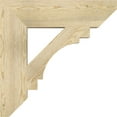 thumbnail image 3 of Ekena Millwork 6"W x 26"D x 26"H Merced Slat Rough Sawn Bracket, Douglas Fir, 3 of 4