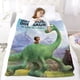 thumbnail image 5 of El Buen Dinosaurio anti-pilling, suave, ligera, esponjosa y acogedora de lujo para hogar y cocina – Perfecta para niños y adultos,120X150cm, 5 of 6