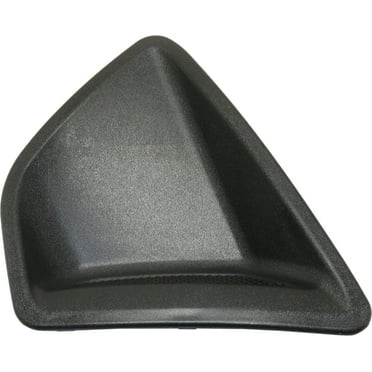 Front Bumper Filler Compatible with FORD FIESTA 2011-2013 Left Driver Side Textured Black Hatchback/Sedan