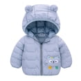 thumbnail image 4 of Baby Boys Girls Winter Coats Hoods Light Puffer Down Jacket Outwear 4-5 Years, 4 of 4
