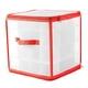 thumbnail image 4 of Almacenamiento de Adornos navideños Sunnimix Plegable Transparente Cierre de cremallera doble Divisores, 4 of 8