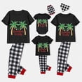 thumbnail image 2 of Pijamas familiares navideños a juego, conjuntos de pijamas negros de Julio de 2023, 2 of 3