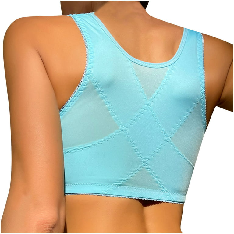 Aueoeo High Impact Sports Bras for Women Large Bust, Running Bras for Women  High Impact Woman Sexy Ladies Bra Without Steel Rings Sexy Vest Large Lace