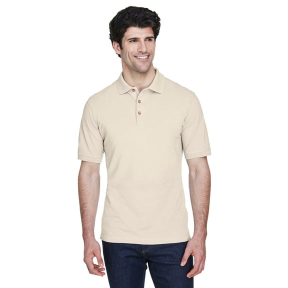 UltraClub Men's Classic Piqué Polo - 8535