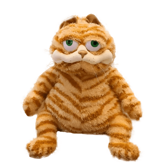 30cm Cute Fat Orange Plush Cat Stuffed Animals Toy Soft YellowTabby Cat Plushies Cartoon Anime Plush Toy Funny Kid Birthday Gift