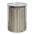 thumbnail image 2 of 220L/240Qt Stock Pot, Kitchen Equipment Polished Stainless Steel Soup Bucket Industrial Cooker, 2 of 7