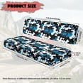 thumbnail image 7 of Uorisanigo UTV Seat Covers Anti-Slip Black Blue Camo UTV Bench Seat Cover Set for Kawasaki Mule 3000 3010 3020 4000 4010 2001-2023 2025 Padded Protector for Mule Seats Accessories Parts, 7 of 7