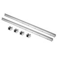 thumbnail image 2 of 2pcs SBR12-800mm 12MM Linear Rail Shaft Guide Linear Bearing Rail Slide Guide Shaft + 4pcs SBR12UU Slide Bearing SlideBlocks, 2 of 8