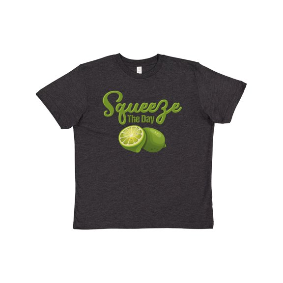 Inktastic Lime Squeeze the Day Youth T-Shirt