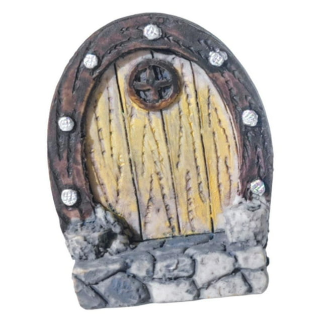 Adorno de puerta en miniatura, colección de resina, regalo, adorno compacto de bonsái para acuario. Estilo B