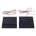 thumbnail image 2 of Paneles Solares Epoxi, Módulo de Potencia de Celda Duradera de Tamaña de Nieve, De Tamaño Nevado, Cargadores de Teléfonos Móviles de Juguetes para para Luces de Jardín de Jardín, 2 of 7