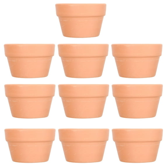 Masteelf 10 Pcs Pot for Plants Indoor Decoration Terracotta Pots
