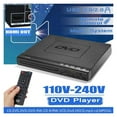 thumbnail image 4 of Lecteur DVD225 pour la Maison Lecteur DVD Lecteur EVD Lecteur VCD pour Enfants Mini Lecteur CD HD Lecteur DVD Compact Majoritaire, Recherche Précise de Canaux, 4 of 6
